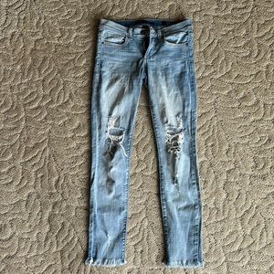 SP BLACK LABEL NORDSTROM JEANS SIZE 26 DISTRESSED